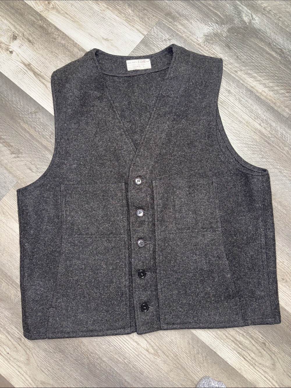 Filson Mackinaw vest jacket